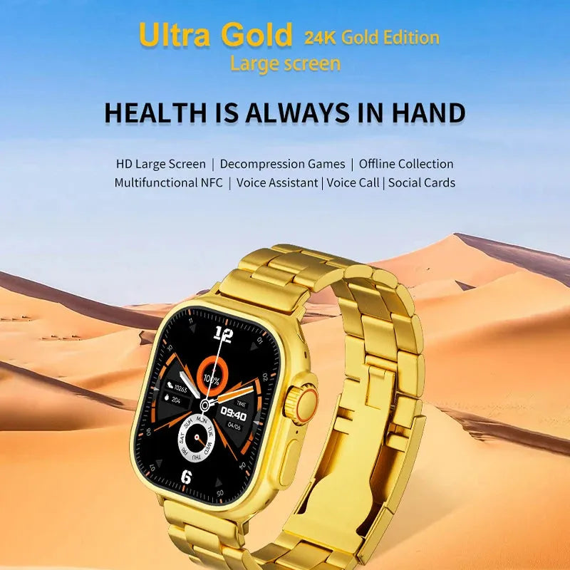 24K Gold Ultra Watch